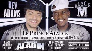 Black M en feat avec Kev Adams sur la BO du nouveau Aladin !!