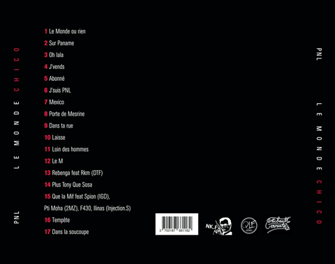 PNL dévoile la tracklist de l'album Le monde chico