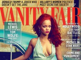 Rihanna se met à nue pour le magazine Vanity Fair !