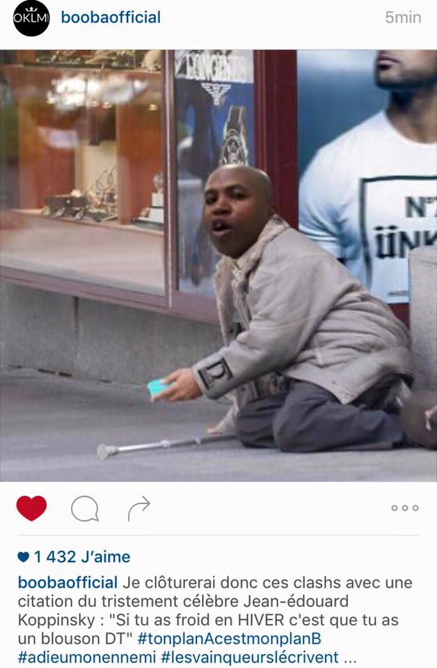 Booba lâche un nouveau pic à Rohff et annonce la fin du clash !