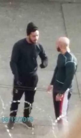 Lacrim en promenade dans la prison de Fresnes (Photos)