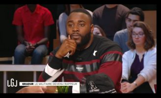 Gradur dans le Grand Journal sur Canal + : De l'armée au rap