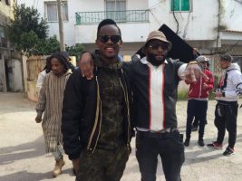 Gradur et Black M sur le tournage du clip Illégal !!