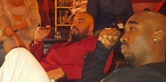 Tupac : les images de la scène de son meurtre récrée pour son biopic