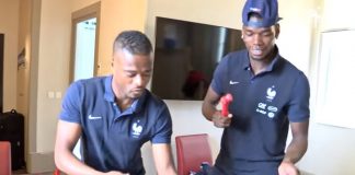 Pogba et Evra s’ambiancent sur du Rap !