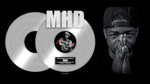 MHD Double Disque de Platine avec son premier album !-1