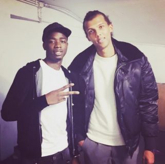 MHD pose avec Stromae !