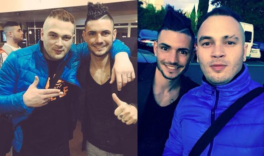 Les supporteurs marseillais chambre Cabella et Jul ! (Photo)
