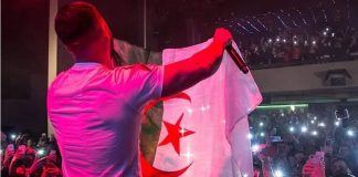 Lacrim met le feu pour son retour sur scène ! (Vidéo)