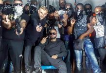 Sofiane et Samat sortent les calibres pour le tournage d’un clip !