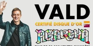 Vald : son album Agartha est Disque D’Or !