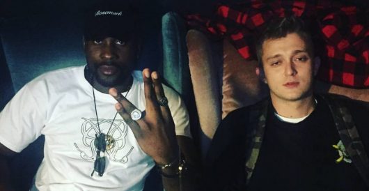 Vald et Damso sur le tournage du clip Vitrine !