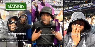 Gradur et MHD à Madrid pour le match de Ligue Des Champions ! (Vidéo)