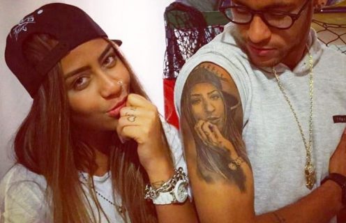 Neymar : sa soeur en couple avec un de ses coéquipiers fait le buzz ! (Photo)