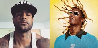 Booba ridiculise le rappeur américain Young Thug ! (Photo)