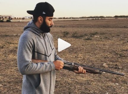 La Fouine dévoile en vidéo ses talents de tireur au fusil !