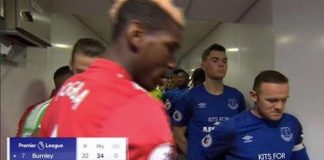 L’attitude étonnante de Rooney lorsque Pogba cherche à le saluer ! (Vidéo)