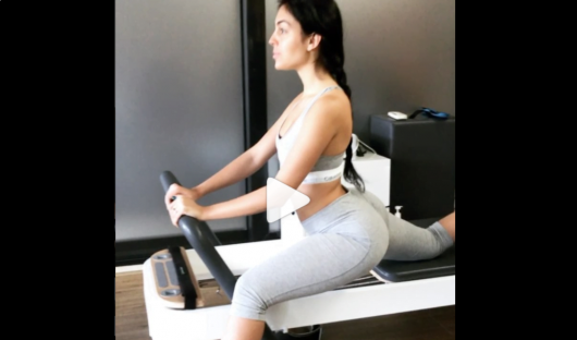 Georgina Rodriguez, compagne de Cristiano Ronaldo enflamme Instagram (Vidéo)