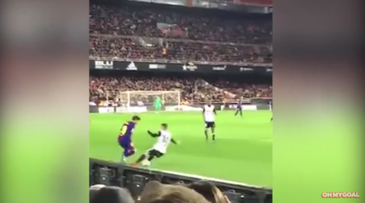 Messi : son action d'extraterrestre face à Valence (Vidéo)