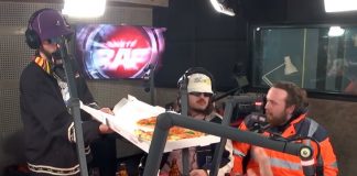 Lorenzo invite un livreur de pizza à freestyler sur Skyrock !