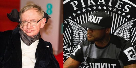 Booba rend hommage à Stephen Hawking sur Instagram !