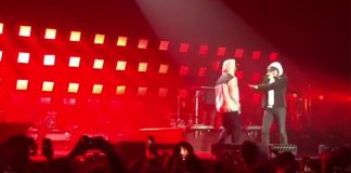 Nekfeu débarque sur scène au concert d’Orelsan à l’AccorHotel Arena !