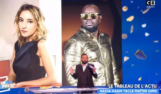 Maître Gims clashé par la journaliste Nadia Daam, Cyril Hanouna le défend !