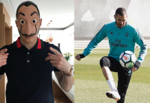 Benzema avec le masque de Dali, La Casa de Papel lui adresse un message !