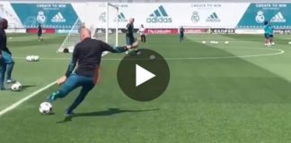 Cristiano Ronaldo et Zidane : leur combinaison magique à l’entrainement du Real !