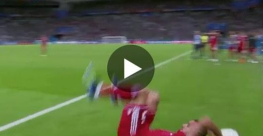 La surprenante remise en touche de l'Iranien Milad Mohammadi face l'Espagne !
