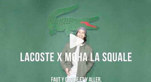 Moha la Squale dévoile sa collaboration avec Lacoste, une première pour un rappeur français !