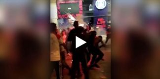 PSG : Les Ultras Parisiens défendent la boutique face aux casseurs !