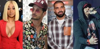 Cardi B, Eminem, Drake, Soolking se place aux côtés des plus grands artistes du monde !