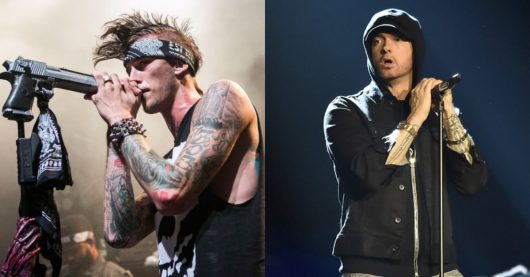 Machine Gun Kelly clashé par Eminem, il répond violemment en musique, la guerre est déclarée !