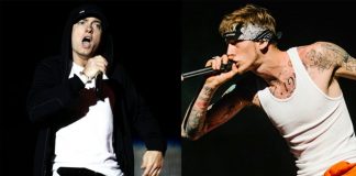 Eminem aurait causé la chute d’un des albums de Machine Gun Kelly avec leur clash