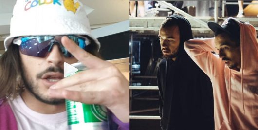 Lorenzo attend Bigflo & Oli pour les éclater à l'aéroport de Paris !