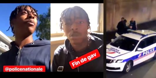 Koba La D arrêté par la police, il poste une vidéo en direct du poste de police !