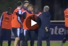 Mbappé, Deschamps, les Bleus s’embrouillent à l’entrainement pour savoir qui a gagné !