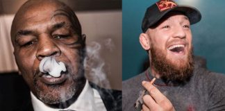 Conor McGregor fait la paix avec Mike Tyson en fumant de la weed !