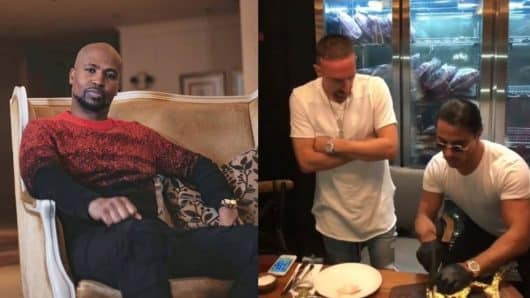Rohff répond au scandale sur Franck Ribéry avec son entrecôte en or (Vidéo)