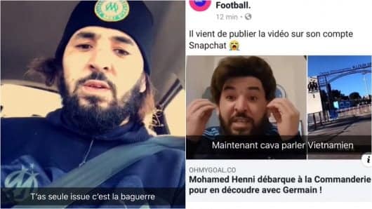 Mohamed Henni vs Germain : un tête à tête au centre d'entrainement ? l'OM réagit, le Youtubeur aurait tout monté !