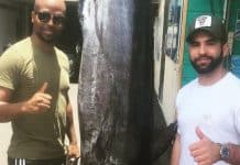 Rohff et Kendji Girac pêchent un Espadon de 105 kg …