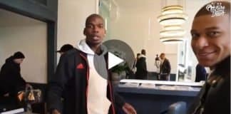 Pogba : sa réaction magique quand il aperçoit Mbappé à Clairefontaine !