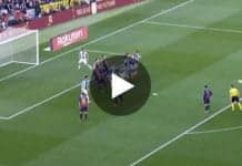 Lionel Messi marque un coup franc avec une Panenka ! (Vidéo)