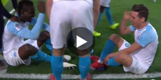 Balotelli : sa nouvelle célébration géniale avec Thauvin face à Nice