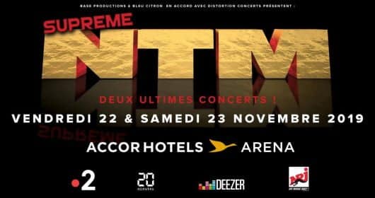 NTM : deux ultimes concerts à l'AccorHotels Arena
