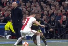L’incroyable virgule-petit pont de Douglas Costa face à l’Ajax (Vidéo)