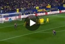 Lionel Messi : son magnifique coup franc lors du match de dingue face à Villareal !