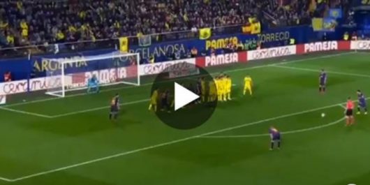 Lionel Messi : son magnifique coup franc lors du match de dingue face à Villareal !