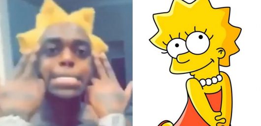 Kodak Black se fait la coupe du Super Sayan mais se retrouve en Lisa Simpson !